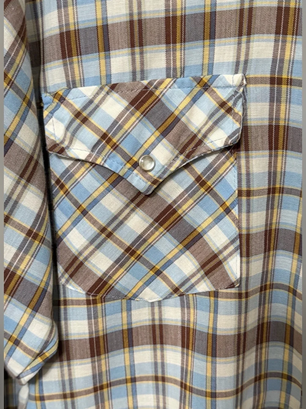 Vintage 70’s JC Penneys Big Mac Pearl Snap Shirt